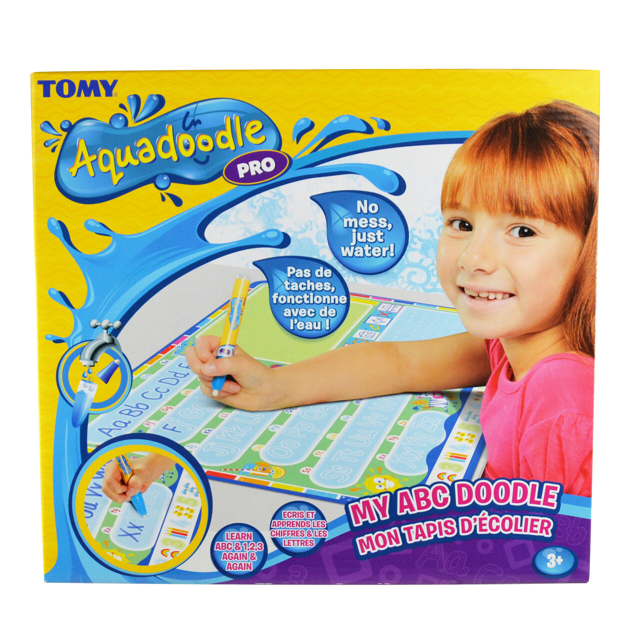 Invatare rapida Aquadoodle, 48x36 cm, plastic, multicolor - 1 | YEO