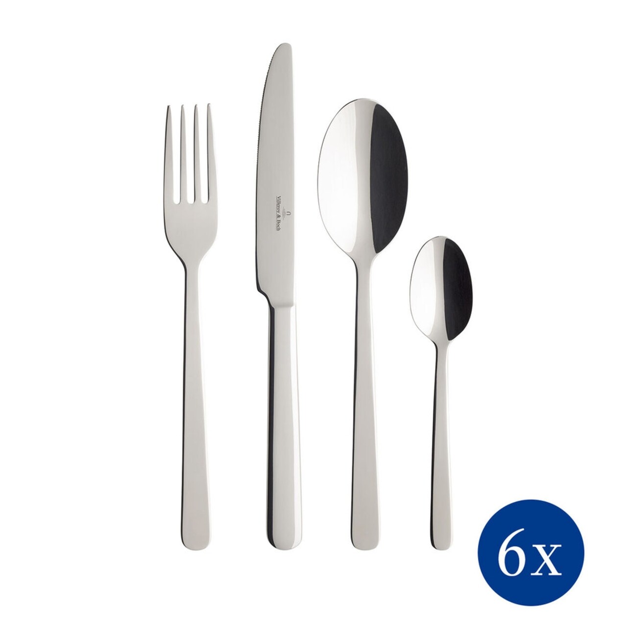 Set tacamuri 24 piese, Villeroy & Boch, Louis Cutlery, inox 18/10 - 1 | YEO