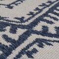 Covor Alix, Flair Rugs, 120x170 cm, bumbac, bleumarin