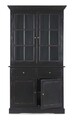 Bufet Jefferson, Bizzotto, 111.4 x 42.5 x 203 cm, lemn de mango, negru