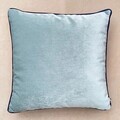 Set perne decorative	, Blue House Pillow Set With İnsert, 20% in, 80% poliester, Turcoaz / Gri / Bleumarin / Crem