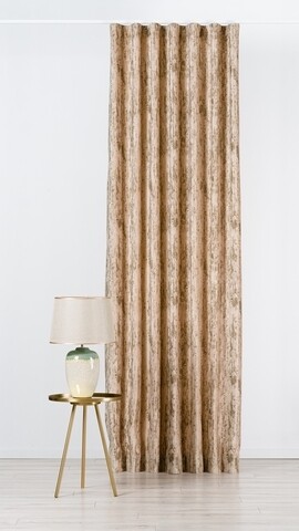 Draperie Mendola Interior, Plaisance, 140x260 cm, catifea, latte