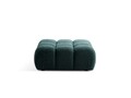 Taburet, Bellis-213, Micadoni Home, 94x94x43 cm, tesatura boucle, petrol