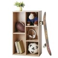 Corp biblioteca, Vasagle, 50x24x80 cm, PAL, natural oak