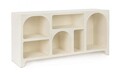 Consola Creamy, Bizzotto, 120x35x60 cm, MDF, alb