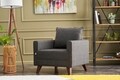 Fotoliu Bella Armchair, Balcab Home, 82x81x85 cm, lemn, antracit