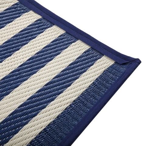 Patura pentru picnic Stripes Blue, Versa, 90 x 180 cm, polipropilena