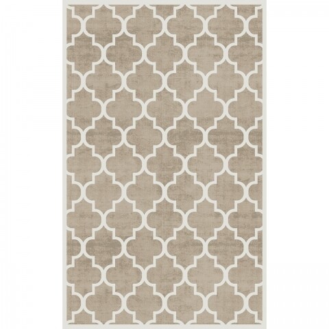 Covor rezistent CM 04 - Beige, Light Beige , 200x290 cm