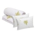 Pachet saltea Bedora Confort Relax Aloe Vera 160 x 190 cm + pilota + perne, spuma memory