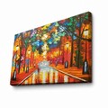 Tablou decorativ, 70100FAMOUSART-041, Canvas, 70 x 100 cm, Multicolor