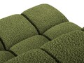 Modul pentru canapea modulara, 1 loc, Bellis-213, Micadoni Home, 94x94x70 cm, tesatura boucle, verde