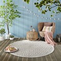 Covor Argento, Flair Rugs, 160x160 cm, polipropilena, argintiu