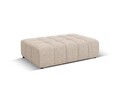 Taburet, Jennifer-140, Micadoni Home, 102x80x40 cm, tesatura chenille din poliester, bej