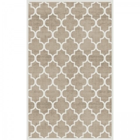 Covor rezistent CM 04 - Beige, Light Beige , 120x170 cm