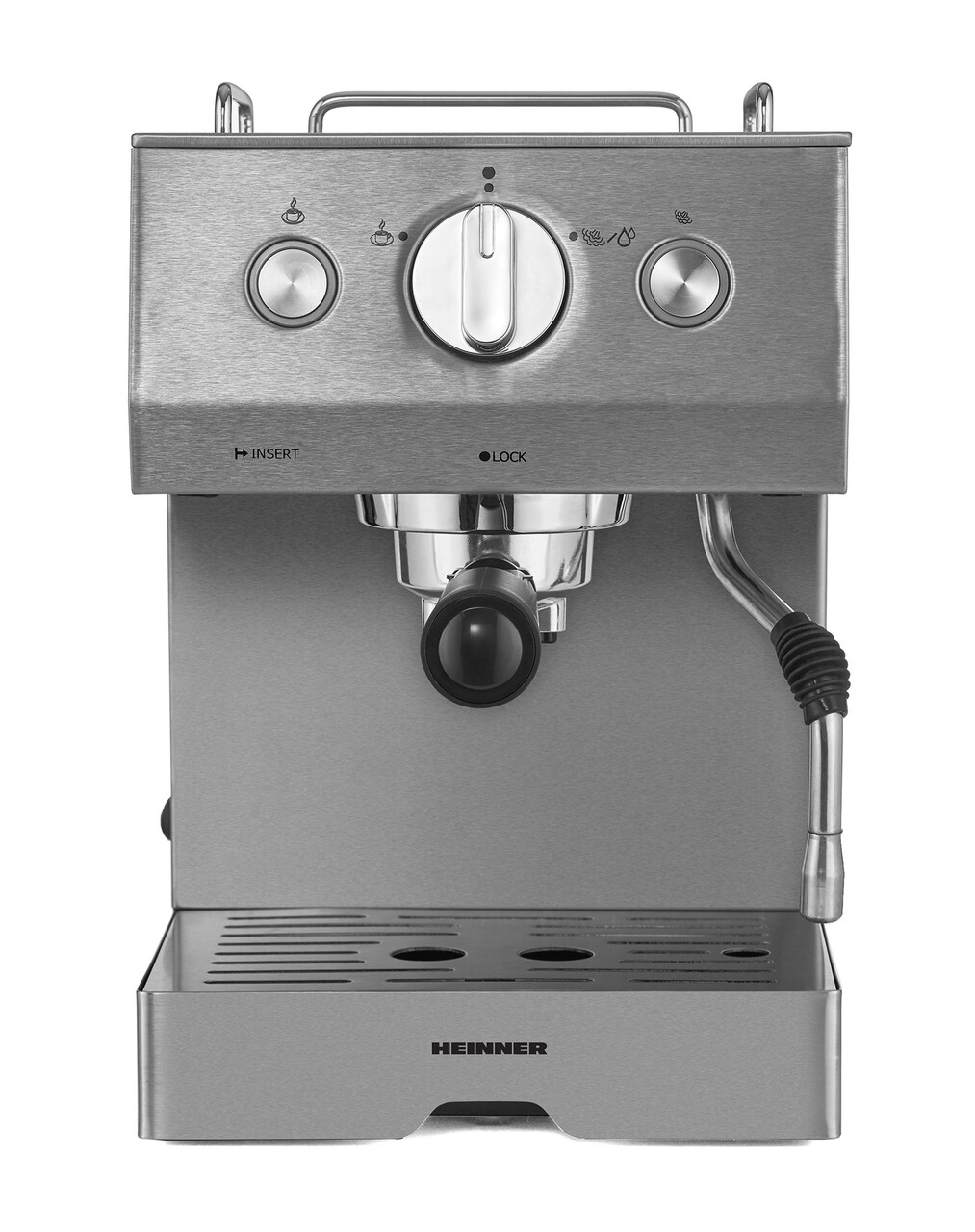 Espressor Heinner, 1140 W, 1.5 L, Gri