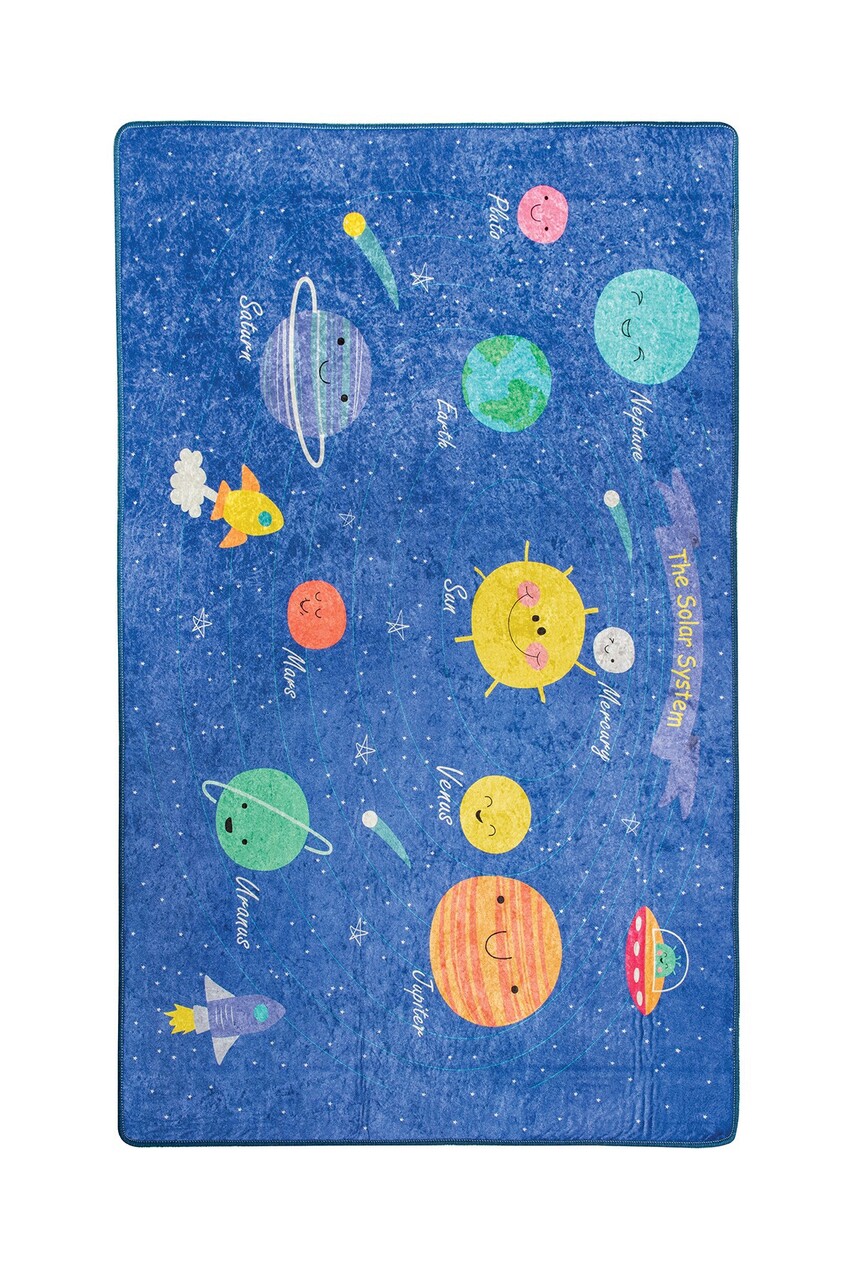 Covor, Space , 140x190 cm, Catifea, Multicolor - 1 | YEO