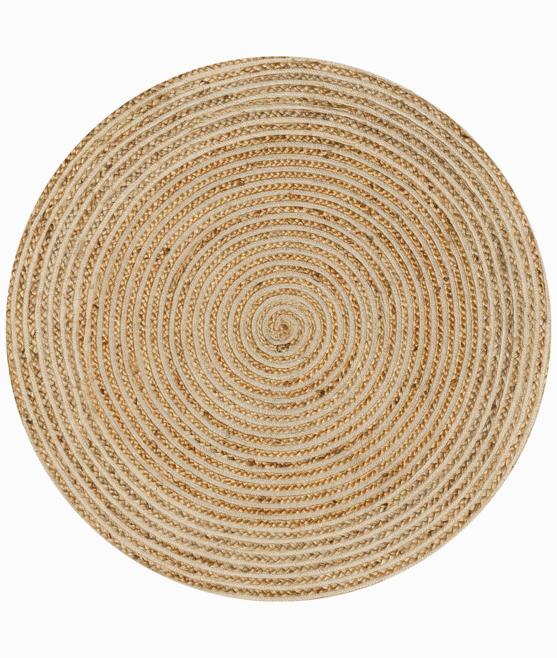 Covor de hol, 00008A , 150x150 cm, Iuta, Natural - 1 | YEO