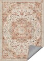 Covor antiderapant Vasagle Vintage, 120x170 cm, lavabil la masina, poliester, cappuccino