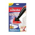 Set 2 rezerve pentru mop cu aburi, Vileda, Steam Plus, microfibra