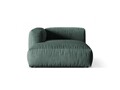 Sezlong modular living stanga 1 loc, Martina-120, Micadoni Home, 176x123x75 cm, catifea, petrol