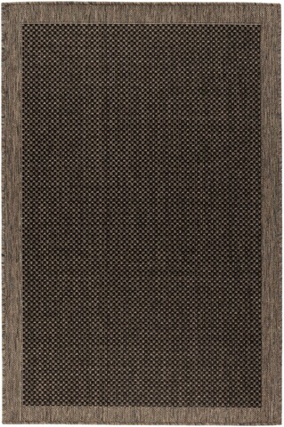 Covor Batna Border, Decorino, 160x230 cm, polipropilena, maro