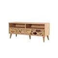 Set mobilier living 2 piese, comoda si comoda TV, Motto 2-731, Vella, atlantic pine