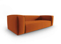 Canapea 4 locuri, Mackay, Cosmopolitan Design, 230x94x73 cm, catifea, teracota