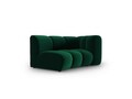 Modul canapea dreapta 1.5 locuri, Lupine, Micadoni Home, BL, 171x87x70 cm, catifea, verde bottle