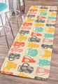 Covor pentru bucatarie, Oyo Concept,  sed_carpet_2007, 58 x 190 cm, poliester, multicolor