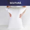 Perna 50x70 cm, Essience Premium Collection, husa 100% Bumbac; umplutura nanofibra extrafina; suport orto-cervical