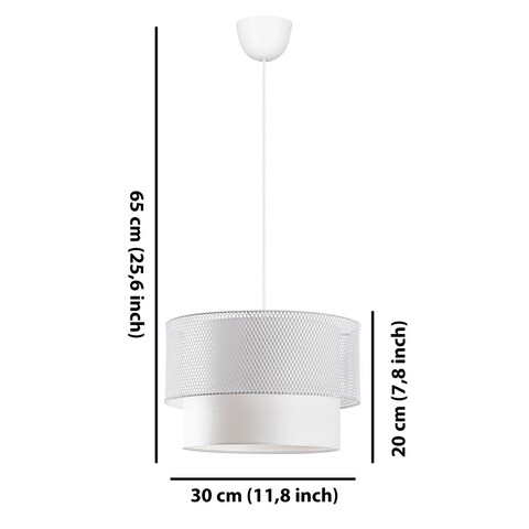 Lustra, FullHouse, 390FLH1814, Metal, Alb