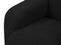 Coltar dreapta 6 locuri, Molino-101, Micadoni Home, 315x250x72 cm, tesatura boucle, negru