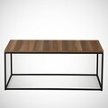 Masuta de cafea Cosco Walnut, Comforty, 95x55x43 cm, aluna