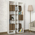 Corp biblioteca, Tera Home, Leonda, 95.9x183.6x29.6 cm, PAL, Alb/Maro