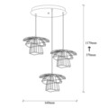 Candelabru, Opviq, Tel - NT - 175, E27, 100 W, metal