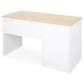 Birou cu 2 sertare, 1 nisa, Teddy, L.120 l.56 H.76, mdf, multicolor