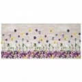 Covor rezistent Webtappeti Viole del Pensiero 58 x 140 cm, multicolor