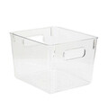 Cos depozitare Lydie, Homla, 29x20.5x15.7 cm, plastic, transparent