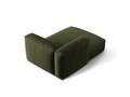 Sezlong modular living stanga 1 loc, Martina-169, Micadoni Home, 176x123x75 cm, tesatura structurata catifelata, verde