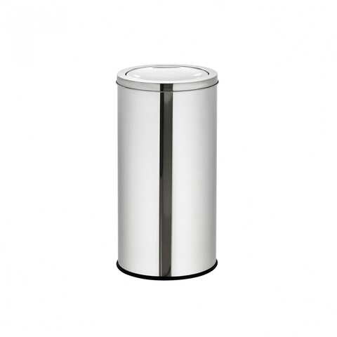 Cos de gunoi cu capac batant, inox, 16 L