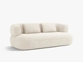 Canapea 3 locuri, Jenny-67, Micadoni Home, 178x90x73 cm, tesatura boucle, bej