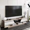 Comoda TV, Decorotika, Aspatria, 160x34.1x37.1 cm, Alb / Cordoba