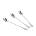 Set 3 lingurite pentru latte Stilo, Homla, inox tip 430, argintiu