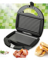 Sandwich maker Garnet, Heinner, 750W, plastic, negru/rosu