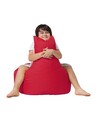 Fotoliu puf, Bean Bag Baton, Ferndale, 70 x 70 cm, poliester impermeabil, rosu