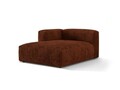 Sezlong modular living stanga 1 loc, Martina-212, Micadoni Home, 176x123x75 cm, velur, caramiziu