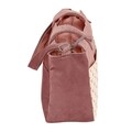 Geanta pentru scutece, Safta, Marsala, 46 x 26 x 15 cm, poliester, multicolor