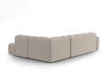 Coltar dreapta 5 locuri, Lisa-193, Micadoni Home, 293x234x77 cm, tesatura structurata, bej sand