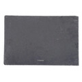 Platou pentru servire Stone, Homla, 30x20 cm, ardezie, negru