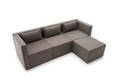 Coltar Moduler Lina Kose Koltuk , Balcab Home, 80x80x72 cm, lemn, maro